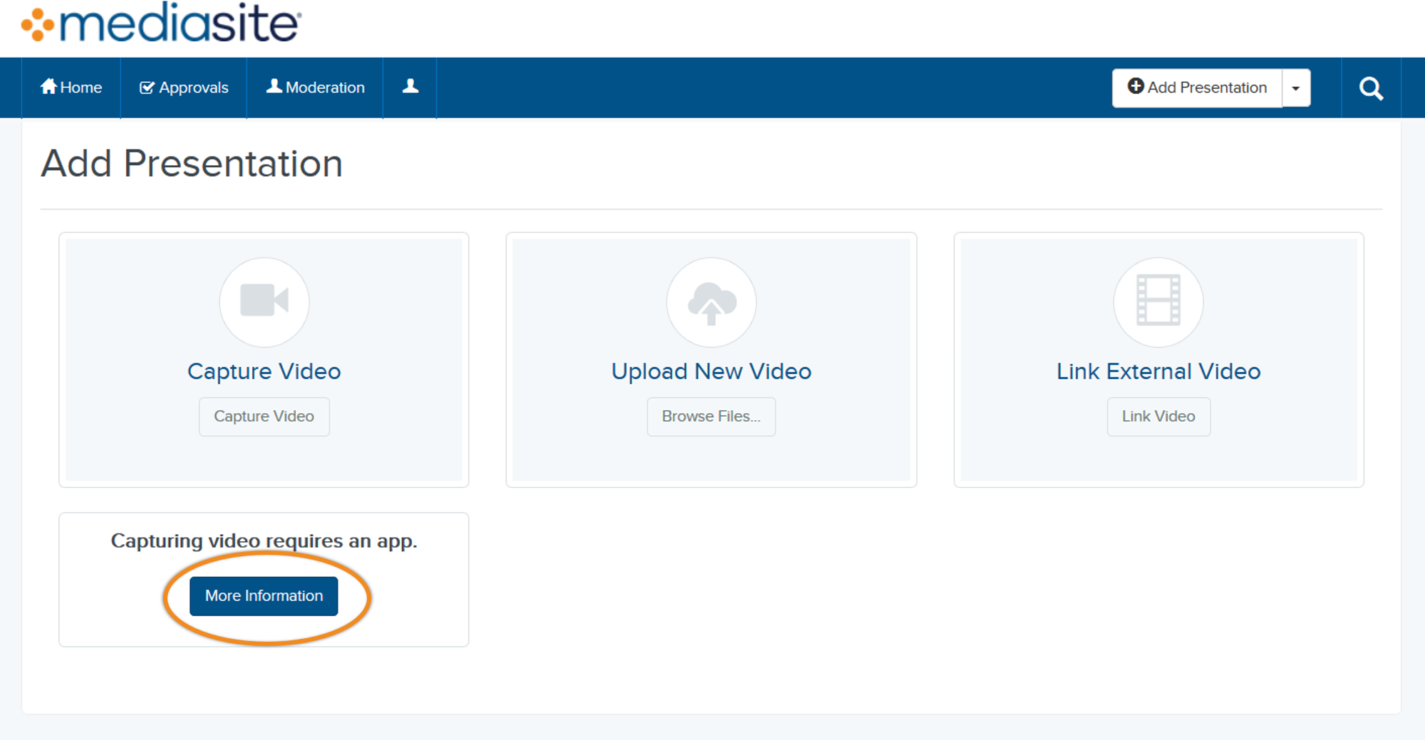 Sign in to My Mediasite → Installation process for Windows Mediasite U